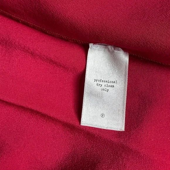 Rag & Bone Dark Red Maxi Skirt - Silk, Bias Cut, Flattering - size 4 - Picture 10 of 16